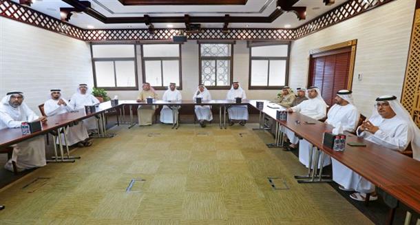 اللجنة العليا للشؤون القضائية بمحاكم دبي تعقد اجتماعاً لمتابعة المؤشرات والمستهدفات القضائية