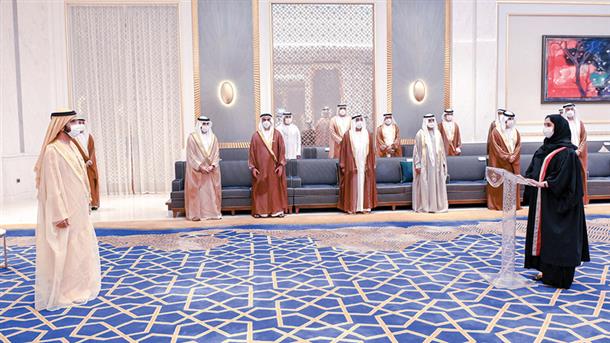In front of Mohammed bin Rashid.. New judges in Dubai courts take the legal oath