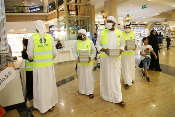 شباب محاكم دبي يشارك مؤسسة كوتوبيا الخيرية في مبادرة " فطوركم سحورهم" 