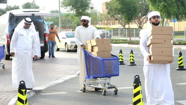 ​قسم التسويق والفعاليات في محاكم دبي ينظم " مشروع إفطار صائم " بالتعاون مع فريق متطوعي الإمارات 