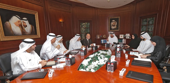 نائب مدير عام محاكم دبي يجتمع مع وفد المعهد القضائي لمناقشة الخطة التدريبية لأعضاء السلطة القضائية من القضاة