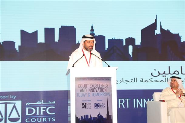 محاكم دبي تعرض تجربتها في إسعاد المتعاملين في المؤتمر الدولي للابتكار والتميز في المحاكم