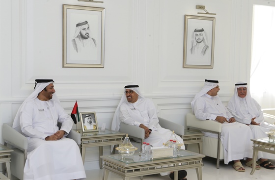 مدير عام محاكم دبي يستقبل المهنئين بمناسبة عيد الفطر السعيد
